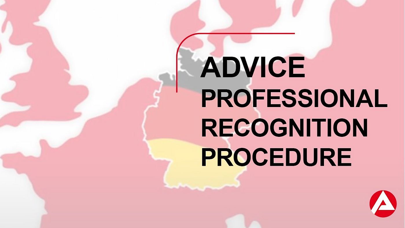 Advice for your professional recognition procedure for Germany